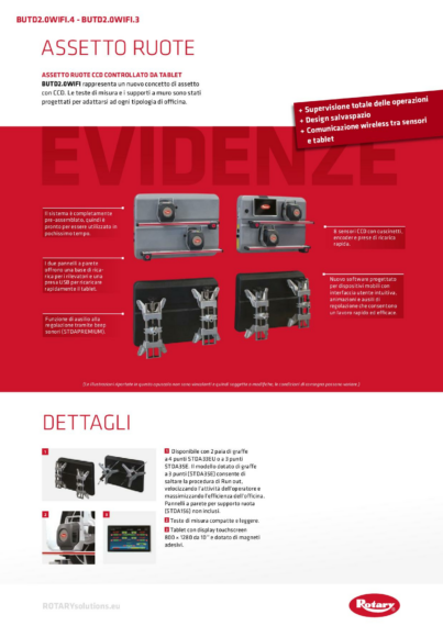 Wheel Aligners BUTD20WIFI4 BUTD20WIFI3 BR IT 2025 