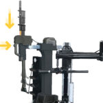Tyre Changers TS4526 Series pneumatic movement RAL7016 DI