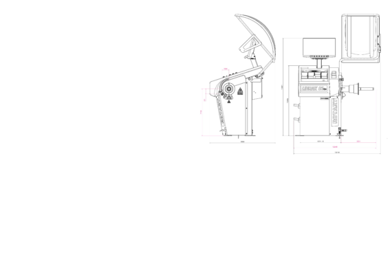 Wheel Balancer Librak C1 WS TD 130108700