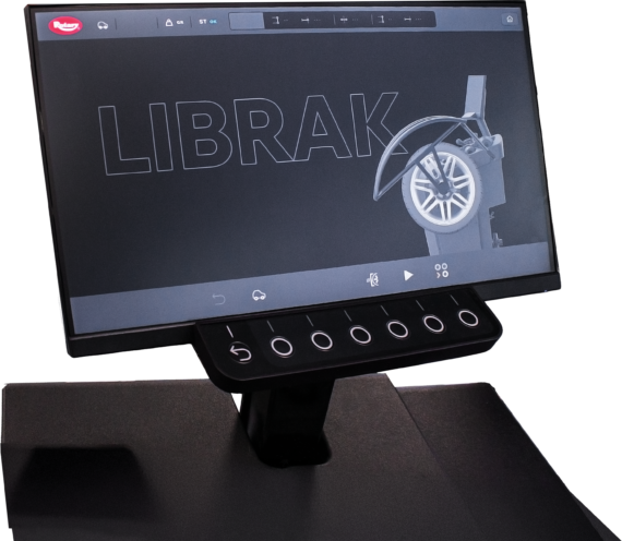 Wheel Balancers Librak C1 monitor DI 03