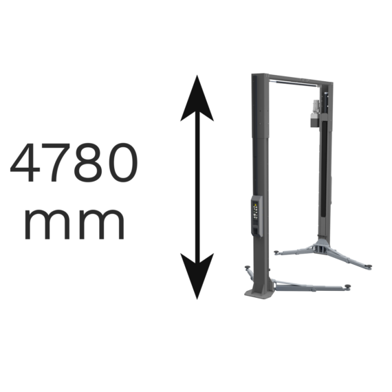 Version de hauteur H=4780 mm