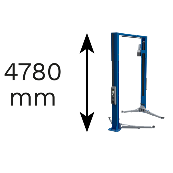 Version de hauteur H=4780 mm