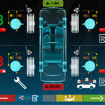 Wheel Aligners 3D D32HP BMW ride heigh measurement DI